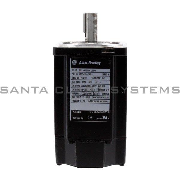 Allen Bradley MPL-A320H-SJ22AA  Servo Motor | 7032-01-4302 Product Image