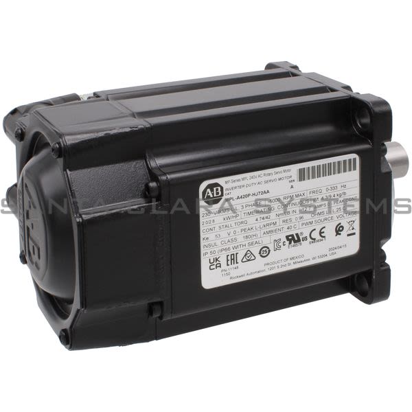 Allen Bradley MPL-A420P-HJ72AA Servo Motor Product Image