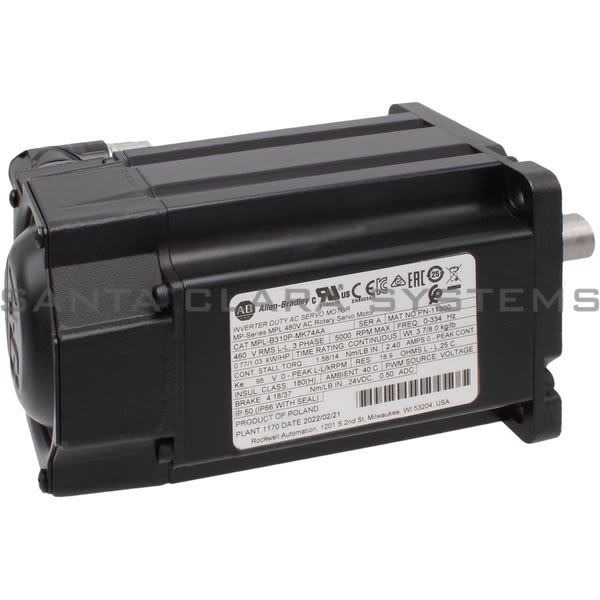 Allen Bradley MPL-B310P-MK74AA Servo Motor Product Image