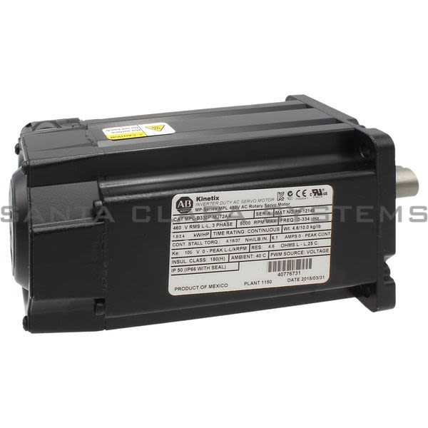 Allen Bradley MPL-B330P-MJ72AA Servo Motor Product Image