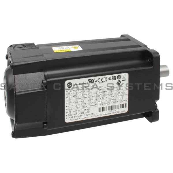 MPL-B330P-MK72AA Allen Bradley Servo Motor | PN-12151 - Santa Clara Systems