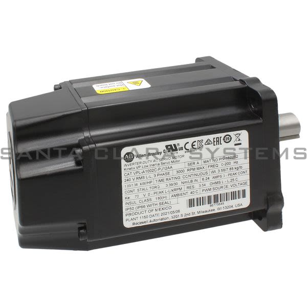 Allen Bradley VPL-A1002C-PJ12AA Servo Motor | PN-162252 Product Image
