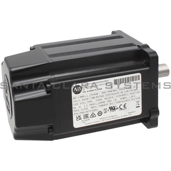 Allen Bradley VPL-A1002F-PJ12AA Low Intertia Motor Product Image