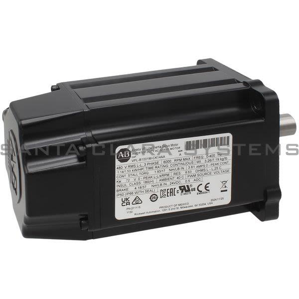Allen Bradley VPL-B1001M-CK14AA VPL Low Inertia Motor Product Image