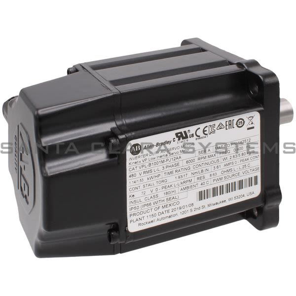 Allen Bradley VPL-B1001M-PJ12AA Servo Motor Product Image