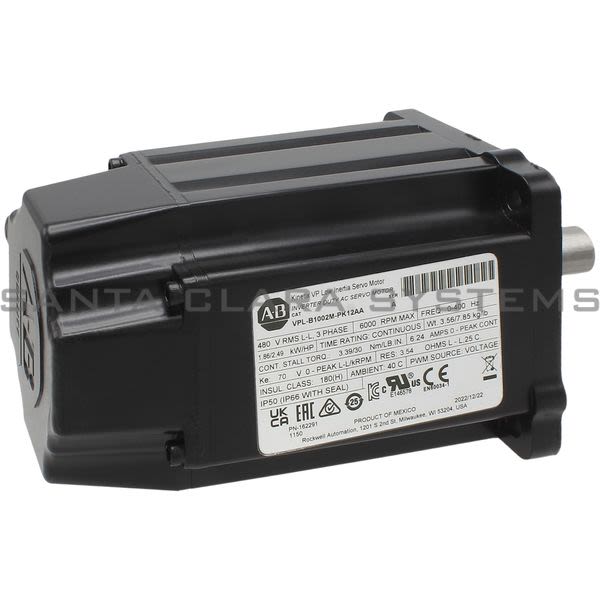 Allen Bradley VPL-B1002M-PK12AA VPL Low Inertia Motor Product Image