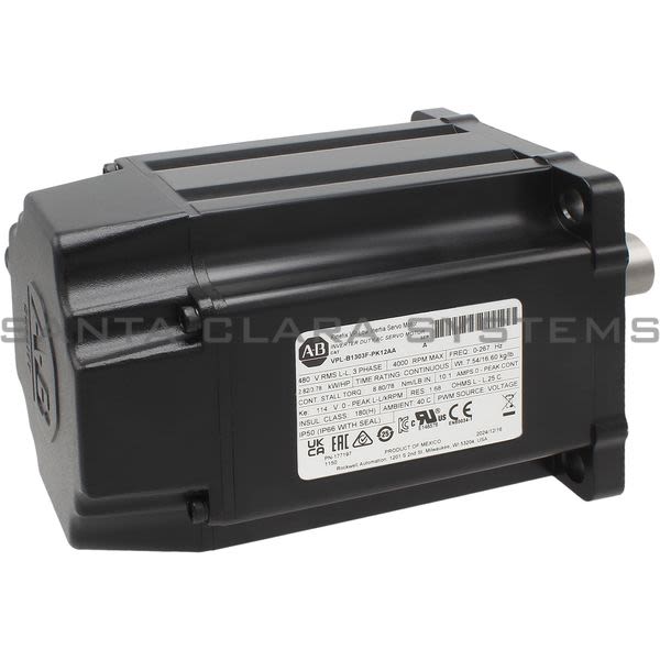 Allen Bradley VPL-B1303F-PK12AA Servo Motor Product Image
