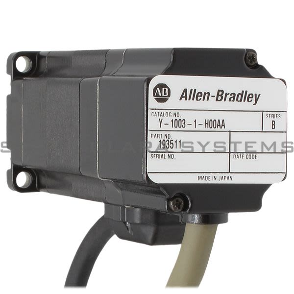 Allen Bradley Y-1003-1-H00AA Servo Motor | 5412-12-802 193511 Product Image