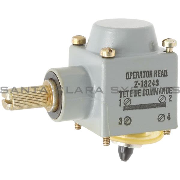 Allen Bradley Z-18243 Limit Switch Operator Head Product Image