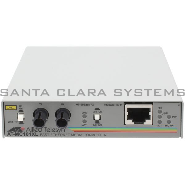 Allied Telesis AT-MC101XL-10 Media Converter Product Image