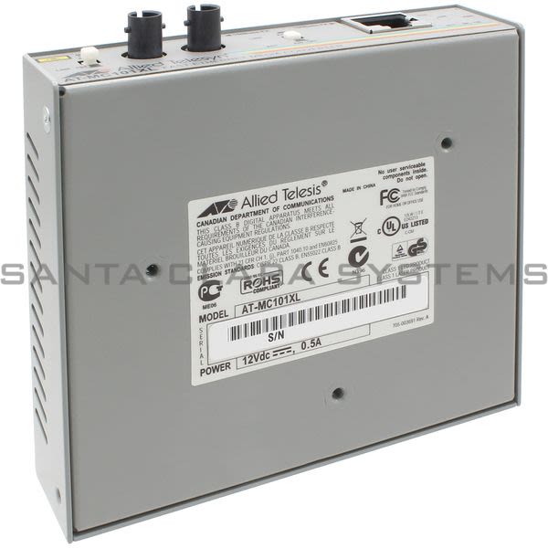 Allied Telesis AT-MC101XL-10 Media Converter Product Image