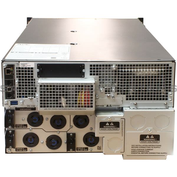APC SRT8KRMXLT  APC Smart-UPS On-Line Product Image