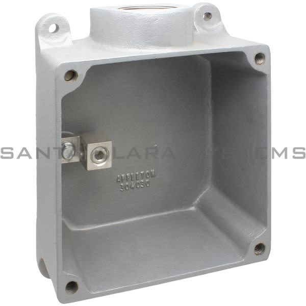 Appleton 304030 Receptacle Base 8x8x4" Product Image