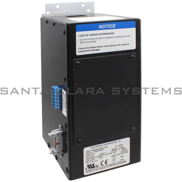Asco 450480DP30ACCN10 Surge Protective Device Product Image