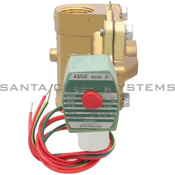 Asco 8210G004-120-60-110-50 Solenoid Valve | 8210G4-120/60,110/50 Product Image