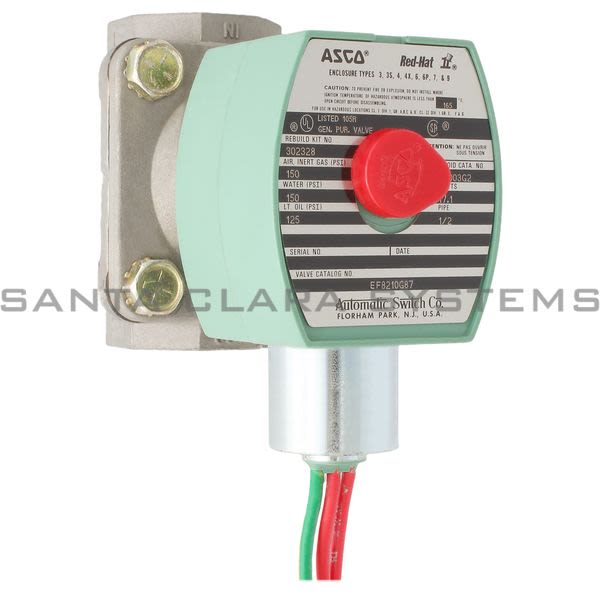 Asco 8210G087-120-60-110-50 Solenoid Valve | 8210G87-120/60,110/50 Product Image