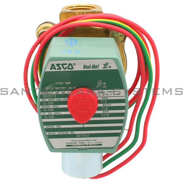 Asco 8210G201-120-60-110-50 Solenoid Valve | 8210G201-120/60-110/50 Product Image