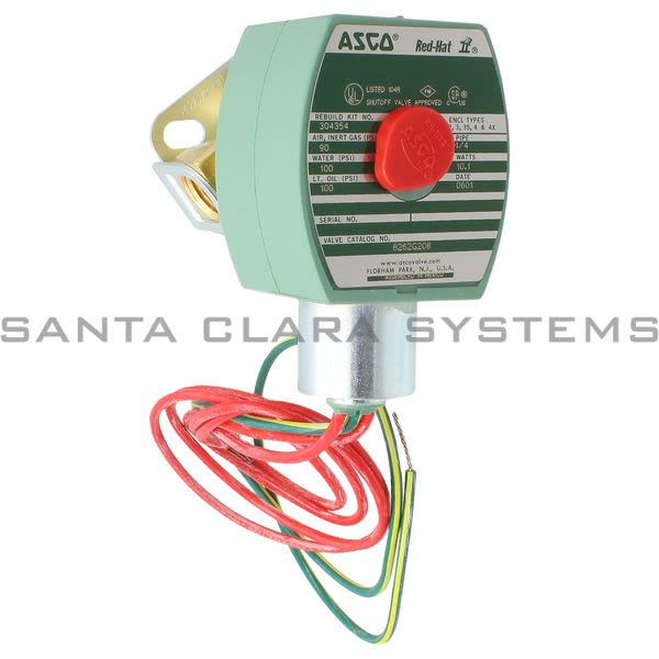 Asco 8262G208-120-60-110-50 Solenoid Valve | 8262G208-120/60,110/50 Product Image