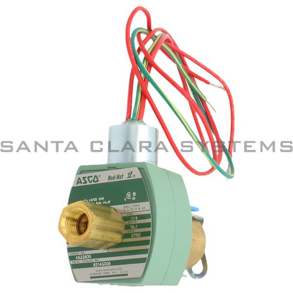 Asco 8314G008-120-60-110-50 Solenoid Valve | 8314G8-120/60,110/50 Product Image