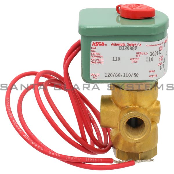 Asco 8320A089-120-60-110-50 Solenoid Valve Product Image