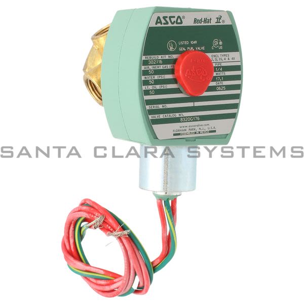 Asco 8320G176-120-60-110-50 Solenoid Valve | 8320G176-120/60,110/50 Product Image