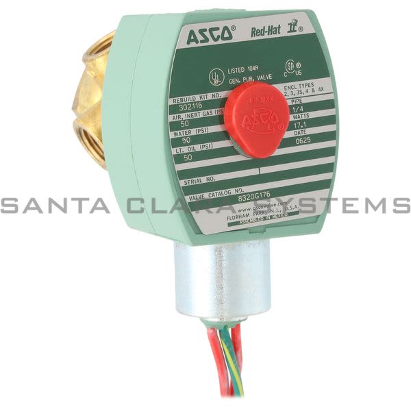 Asco 8320G176-120-60-110-50 Solenoid Valve | 8320G176-120/60,110/50 Product Image