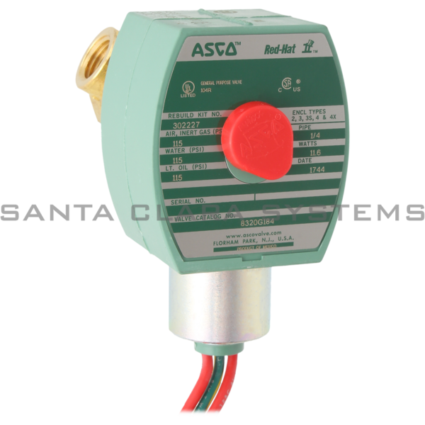 Asco 8320G184-24-DC Solenoid Valve | 8320G184-24/DC Product Image