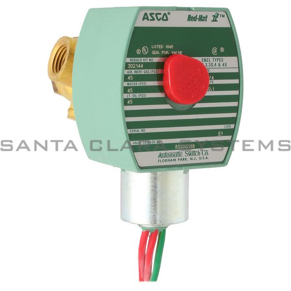 Asco 8320G188-120-60-110-50 Solenoid Valve | 8320G188-120/60,110/50 Product Image