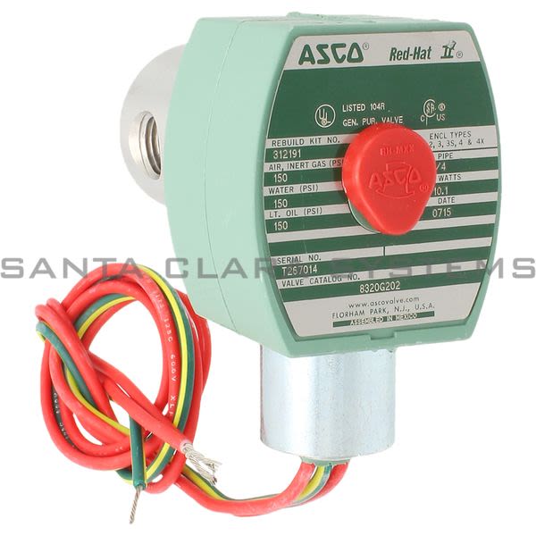 Asco 8320G202-120-60-110-50 Solenoid Valve Product Image