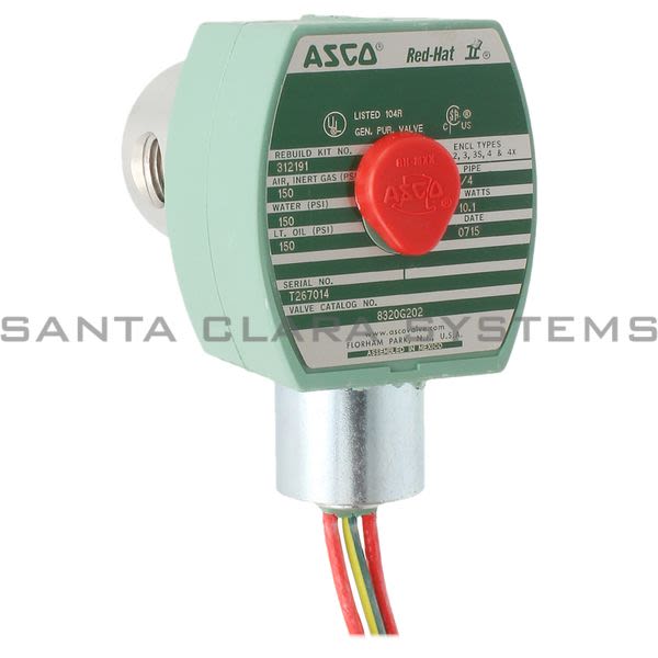 Asco 8320G202-120-60-110-50 Solenoid Valve Product Image