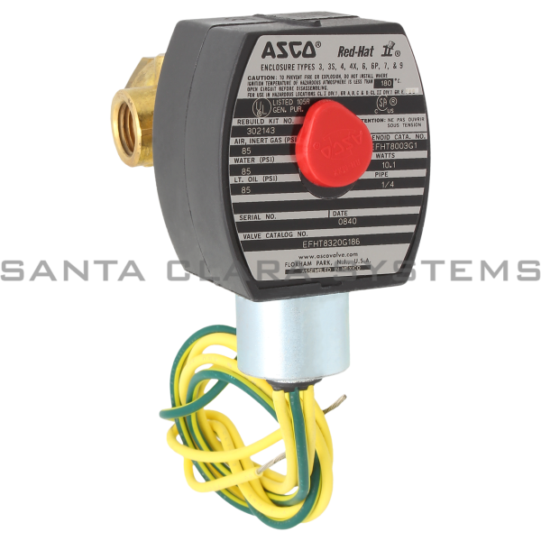 Asco EFHT8320G186-240/60-220/50  Solenoid Valve | EFHT8320G186-240/60,220/50 Product Image