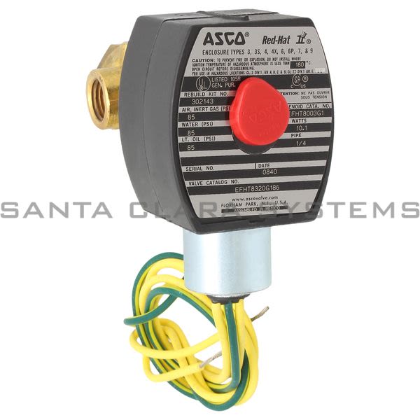 Asco EFHT8320G186-240/60-220/50  Solenoid Valve | EFHT8320G186-240/60,220/50 Product Image