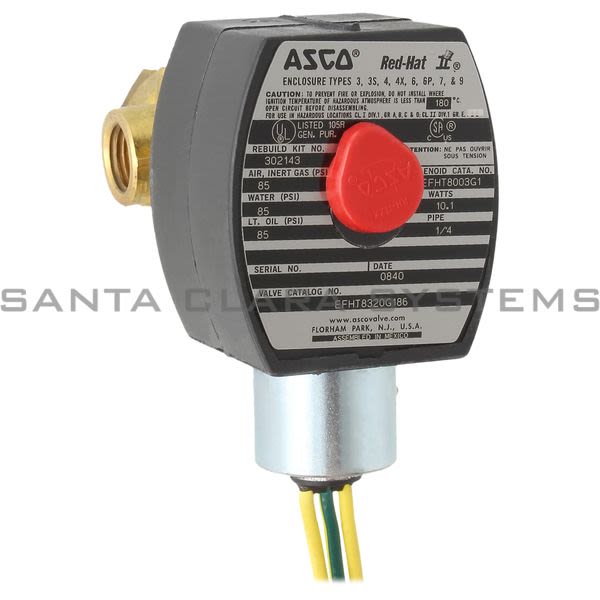 Asco EFHT8320G186-240/60-220/50  Solenoid Valve | EFHT8320G186-240/60,220/50 Product Image
