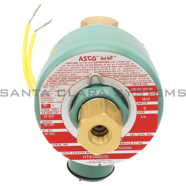 Asco HT8345E011-120-60-110-50 Solenoid Valve Product Image