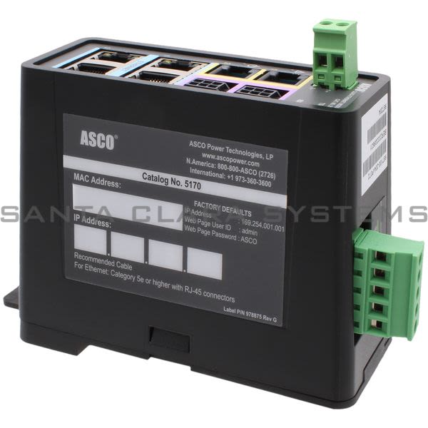Asco K1106217-001 Quad Ethernet Module Product Image