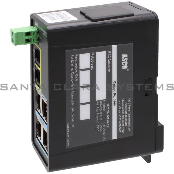 Asco K987100-004 Ethernet Module Product Image