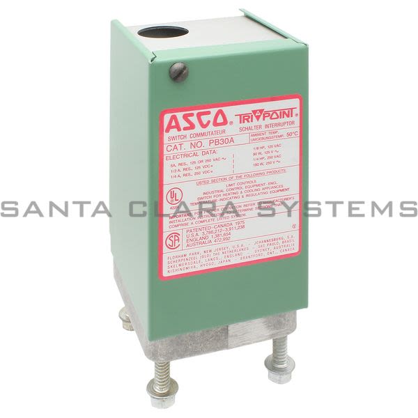 Asco PB30A  Tripoint Pressure Switch Product Image