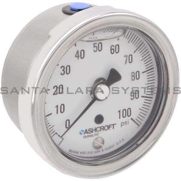 Ashcroft 25-1009-SWL-02B-100 PRESSURE GAUGE Product Image