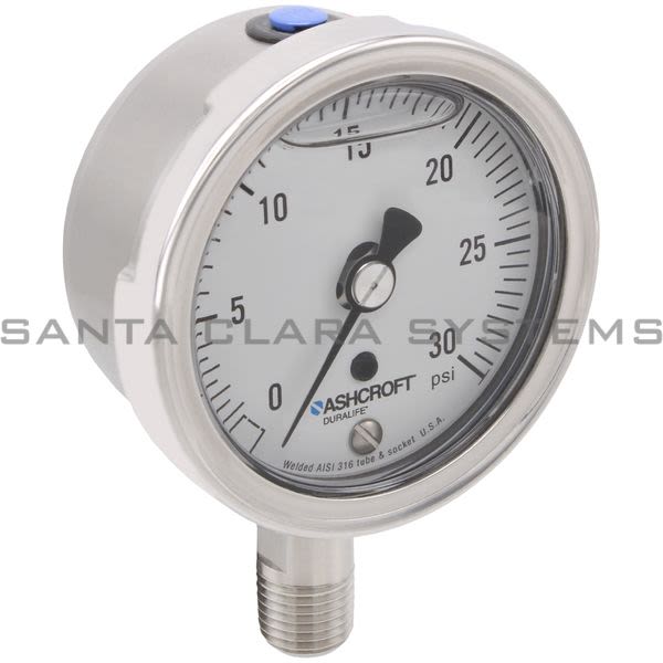 Ashcroft 25-1009-SWL-02L-30 PRESSURE GAUGE Product Image
