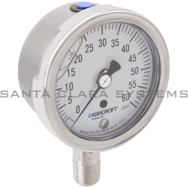 Ashcroft 25-1009-SWL-02L-60 PRESSURE GAUGE Product Image