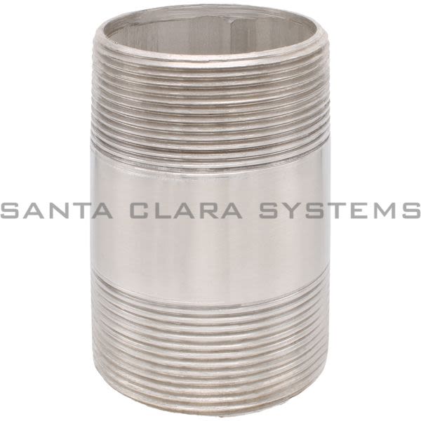 Atkore S63050CN00 3&quot; x 5&quot; SS316 Stainless Steel Nipple Product Image