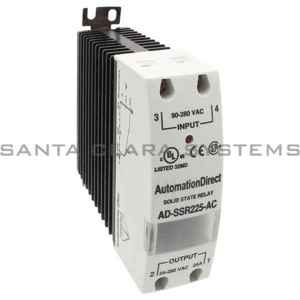 Automation Direct AD-SSR225-AC Solid State Relay Product Image