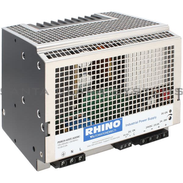 Automation Direct PSM24-600S RHINO Power Supply | 24VDC, 600W Product Image