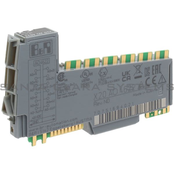 B & R Automation X20 AO 4622  Output Module Product Image