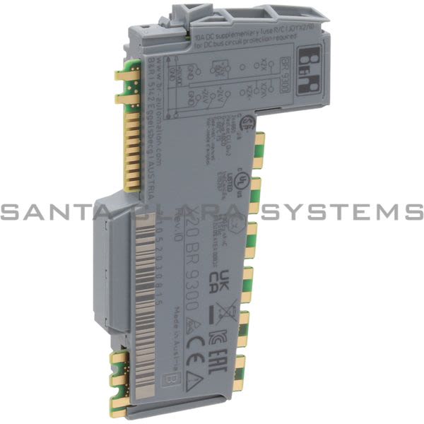 B & R Automation X20BR9300 Bus Receiver Product Image