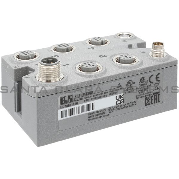 B & R Automation X67UM4389 Universal Mixed I/O Module Product Image