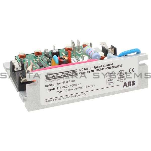 Baldor BC141  DC Motor Speed Control | CN3000A20 Product Image