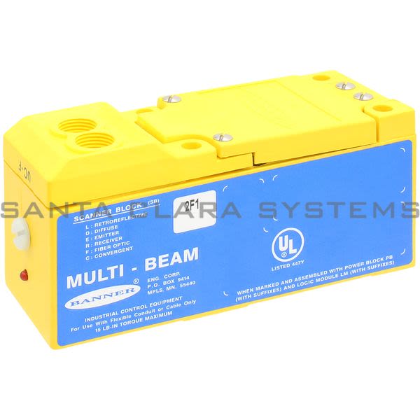 Banner 2SBF1-17152 Scanner Block | MULTI-BEAM Product Image