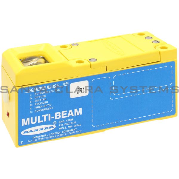 Banner 2SBR1-17668 Scanner Block | MULTI-BEAM Product Image