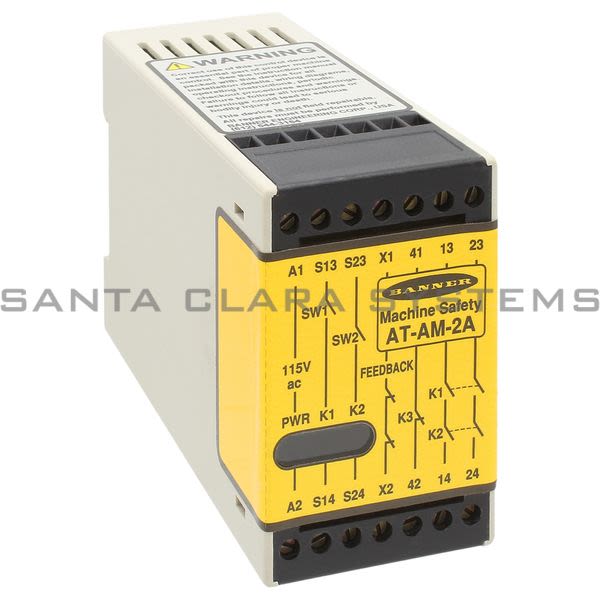 Banner AT-AM-2A-49390 Safety Module Product Image